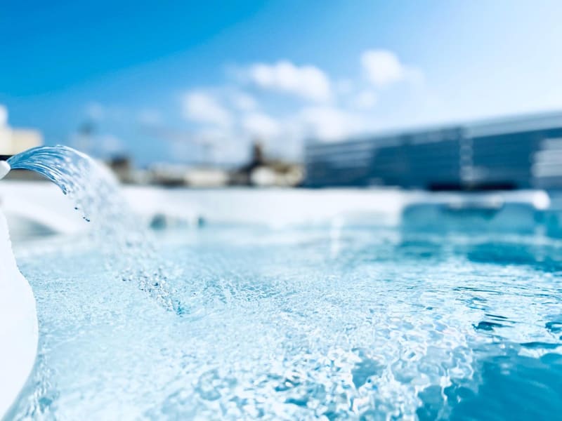 Private hot tub at Casa Reale Boutique Hotel, Valletta, photo 5