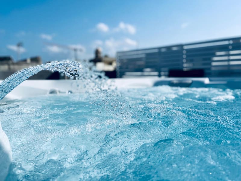 Private hot tub at Casa Reale Boutique Hotel, Valletta, photo 4