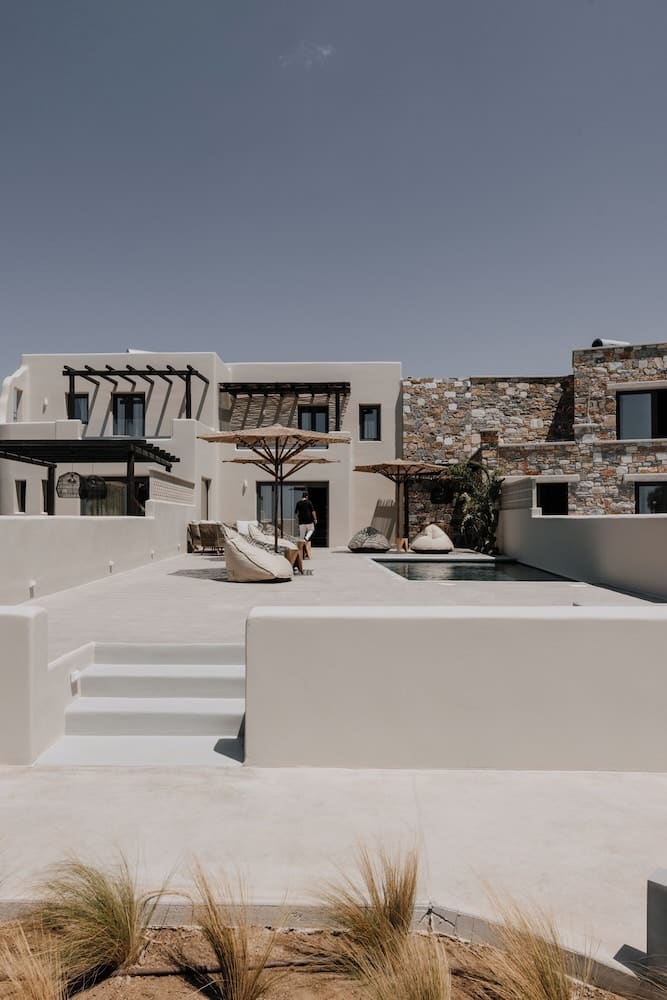 Private plunge pool at Onym Curated Villas, Naxos — photo 3