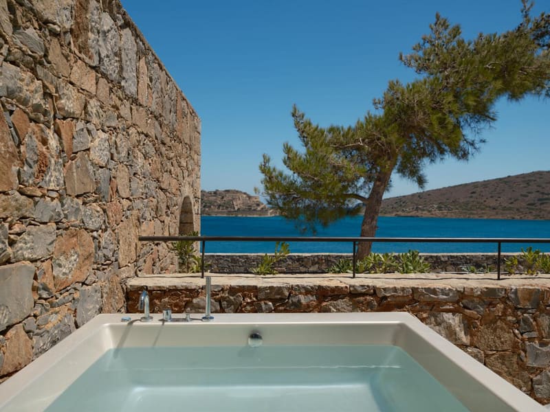 Private hot tub at Domes of Elounda, Autograph Collection, Elounda — photo 2