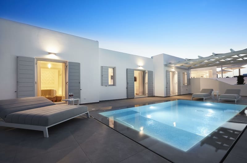 Private plunge pool at De Sol Spa Hotel, Santorini — photo 5