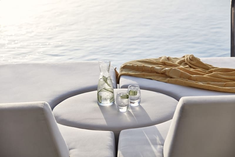 Private plunge pool at Myconian Korali, Mykonos — photo 4