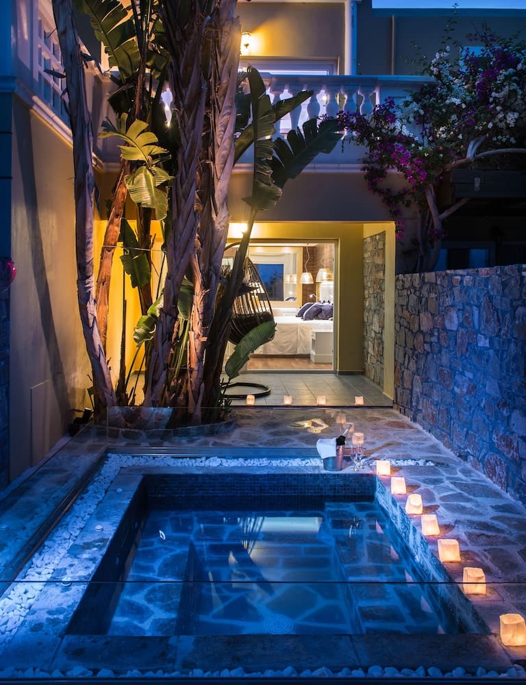Private plunge pool at Minos Imperial Beach Resort Milatos Crete, Agios Nikolaos, photo 4