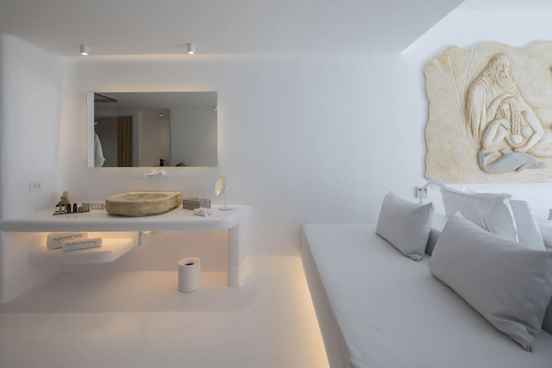 Private hot tub at Mykonos Bay Resort & Villas, Mykonos — photo 4