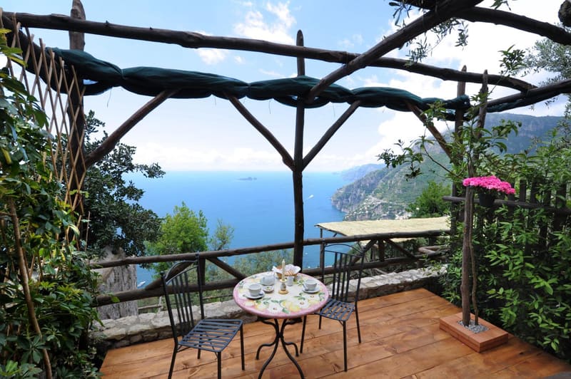 Private jacuzzi at Fattoria La Tagliata, Positano — photo 6
