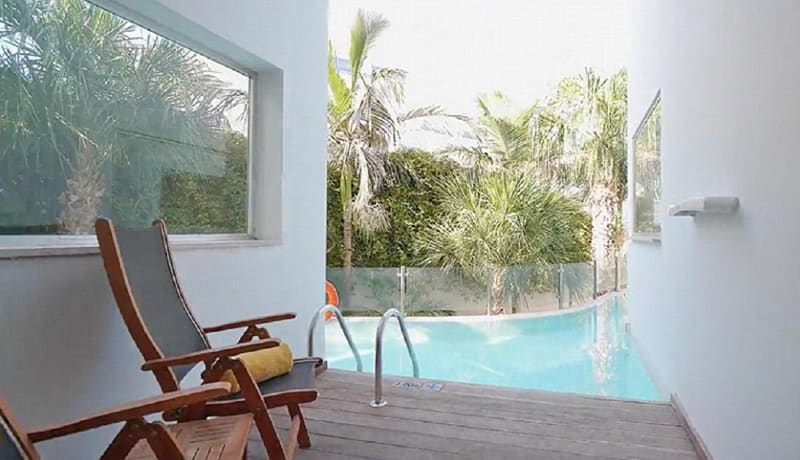 Private jacuzzi at Sunrise Pearl Hotel & Spa, Protaras, photo 4