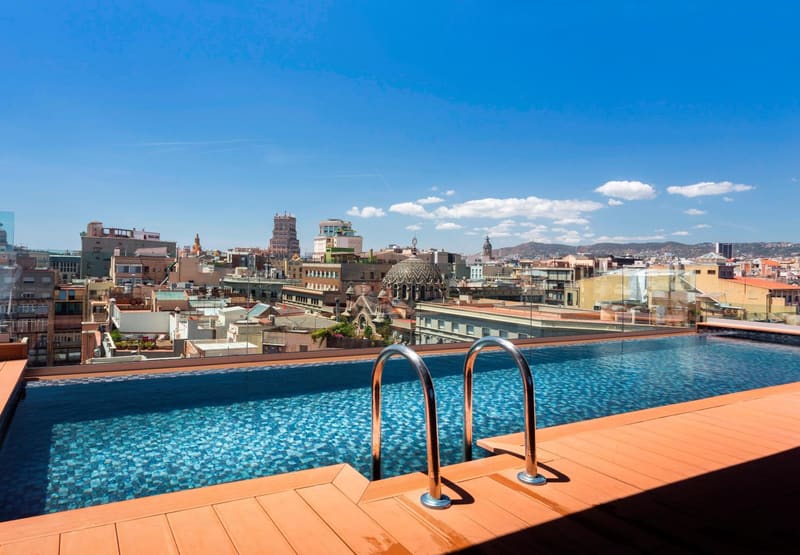 Private jacuzzi at Negresco Princess 4* Sup, Barcelona, photo 6