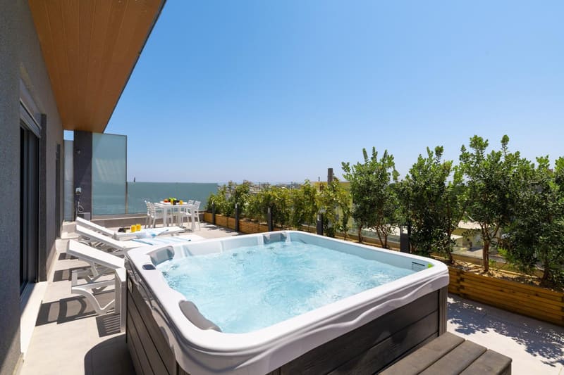 Private plunge pool at Rhodes Skyline Suites, Rhodes — photo 3