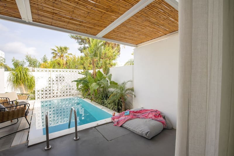 Private hot tub at Kouros Exclusive Hotel & Suites Rhodes, Rhodes