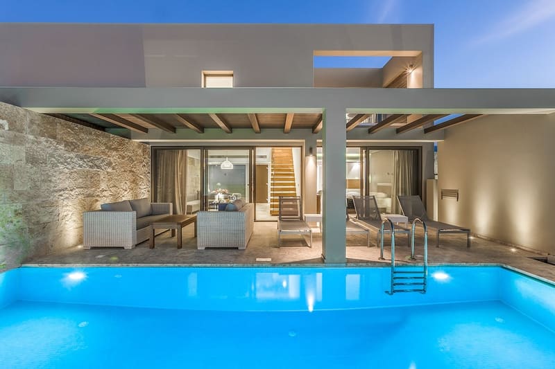 Private hot tub at Astir Odysseus Kos Resort & Spa, Kos — photo 4