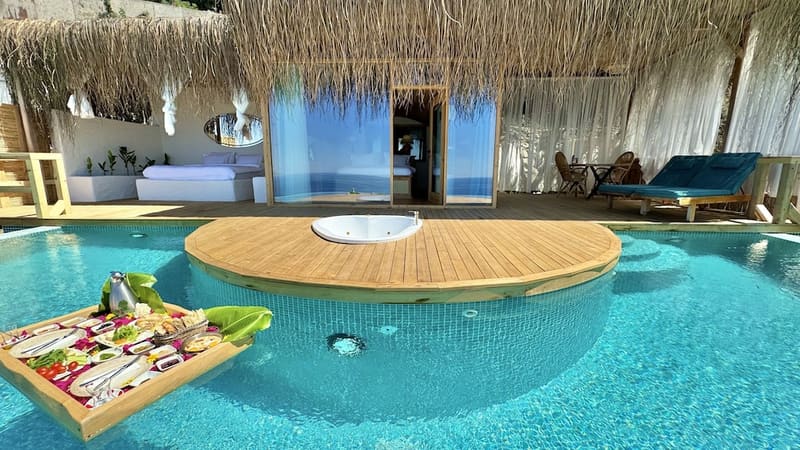 Private plunge pool at Seaview Faralya Butik Hotel, Fethiye — photo 2