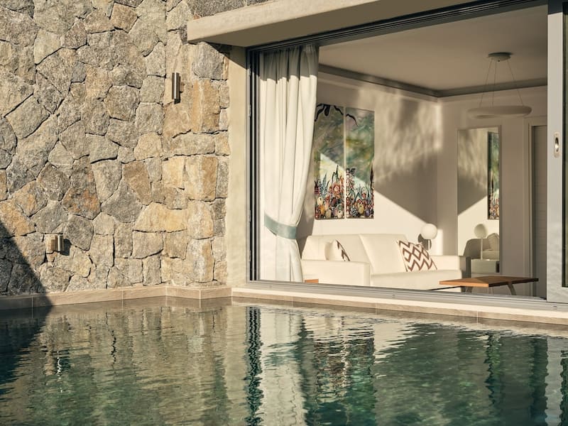 Private plunge pool at ΑRCS Suites & Residences, Mykonos — photo 4