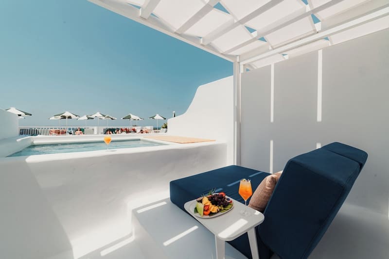 Private hot tub at Croco Mykonos, Mykonos, photo 6
