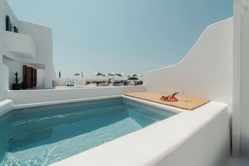 Private hot tub at Croco Mykonos, Mykonos — photo 2