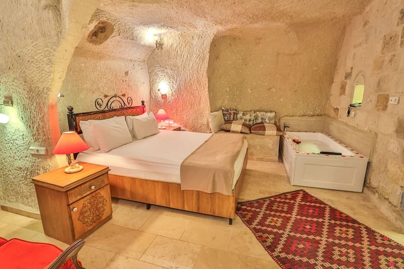 Private jacuzzi at Bedrock Cave Hotel, Goreme, photo 5