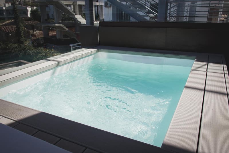 Private hot tub at Sunset Hotel, Cefalu — photo 4