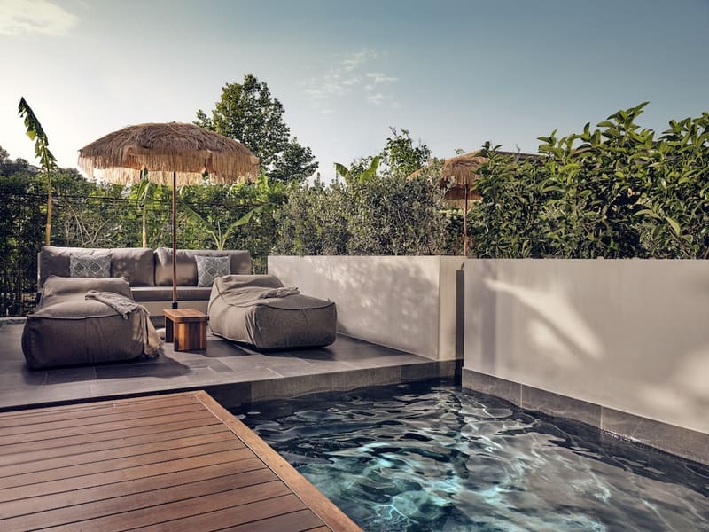 Private hot tub at Contessina Suites and Spa, Zakynthos — photo 6