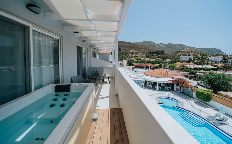 Private hot tub at Meandros Boutique & Spa Hotel - Adults Only, Zakynthos — photo 5