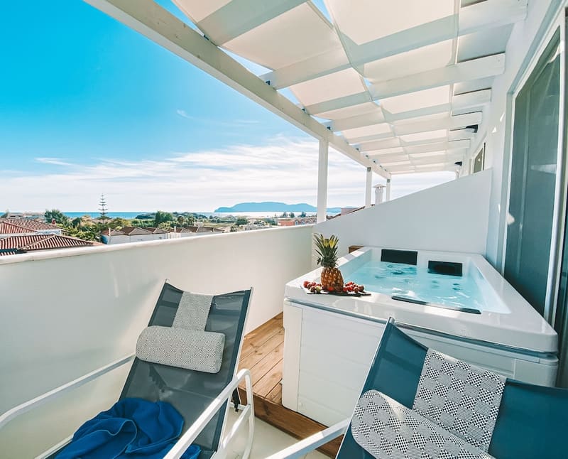 Private hot tub at Meandros Boutique & Spa Hotel - Adults Only, Zakynthos