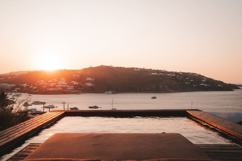 Private hot tub at Ananea Mykonos - Adults Only, Mykonos — photo 6