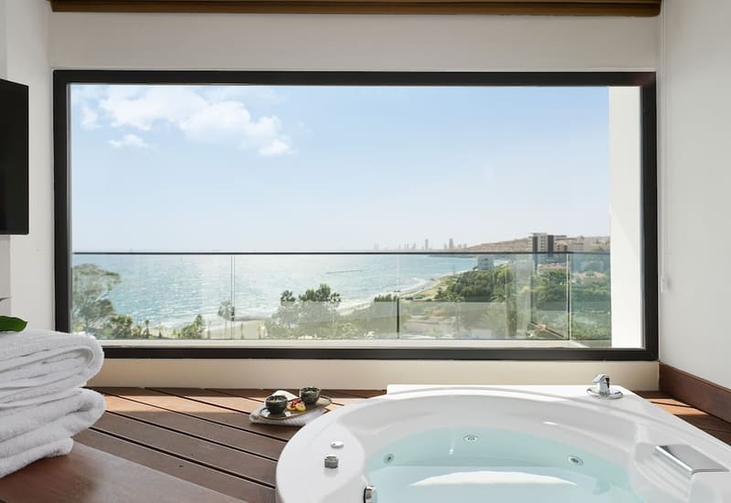 Private hot tub at The GrandResort – Limited Edition by Leonardo Hotels, Limassol