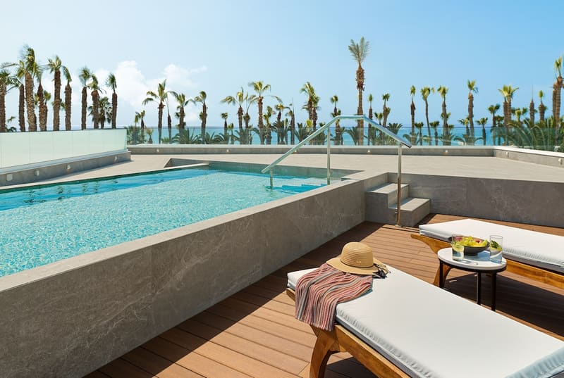 Private hot tub at The GrandResort – Limited Edition by Leonardo Hotels, Limassol, photo 5