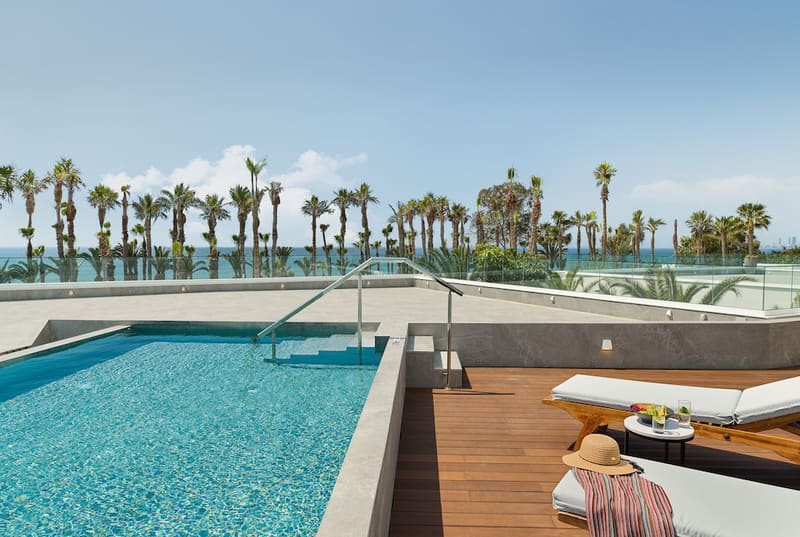 Private hot tub at The GrandResort – Limited Edition by Leonardo Hotels, Limassol, photo 4
