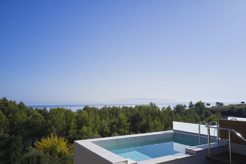 Private plunge pool at Celestial All Suites, Kefalonia, photo 2