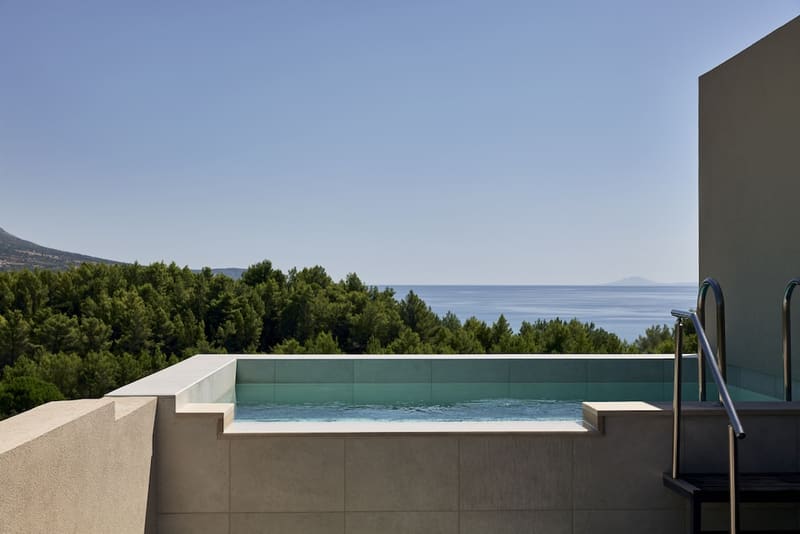Private plunge pool at Celestial All Suites, Kefalonia, photo 3