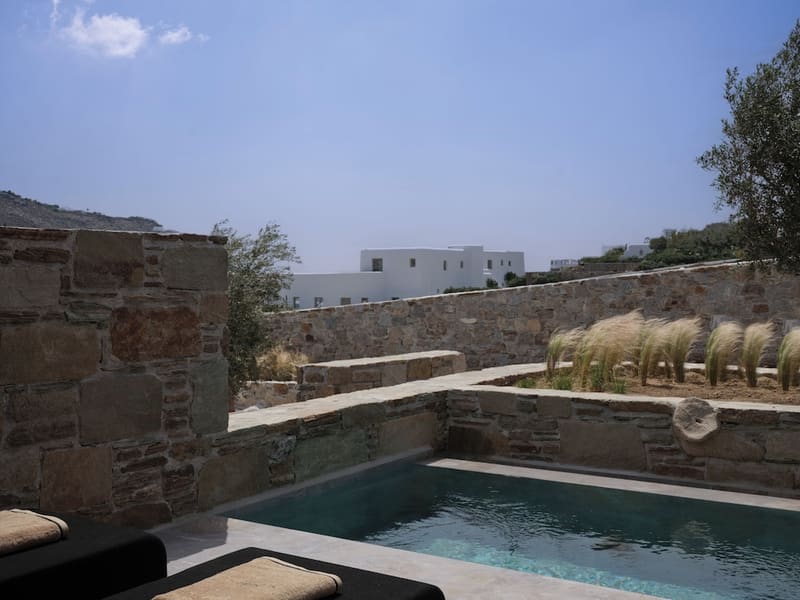 Private plunge pool at Kalea Mykonos, Mykonos, photo 4