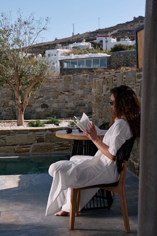 Private plunge pool at Kalea Mykonos, Mykonos, photo 6