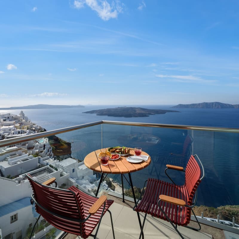 Private hot tub at Panorama Boutique Hotel- Adults only, Santorini — photo 4