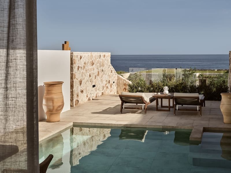 Private hot tub at Lesante Cape - The Leading Hotels of the World, Zakynthos, photo 2