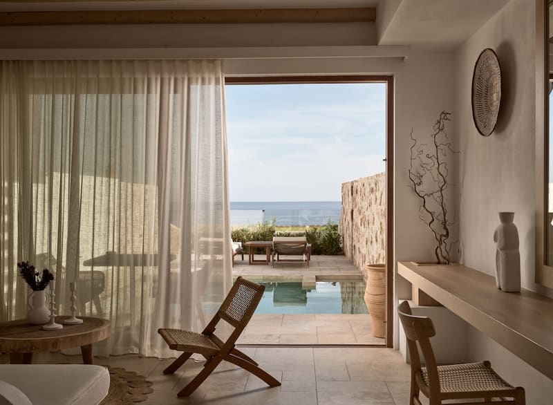 Private hot tub at Lesante Cape - The Leading Hotels of the World, Zakynthos