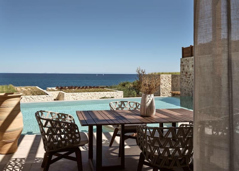 Private hot tub at Lesante Cape - The Leading Hotels of the World, Zakynthos — photo 2
