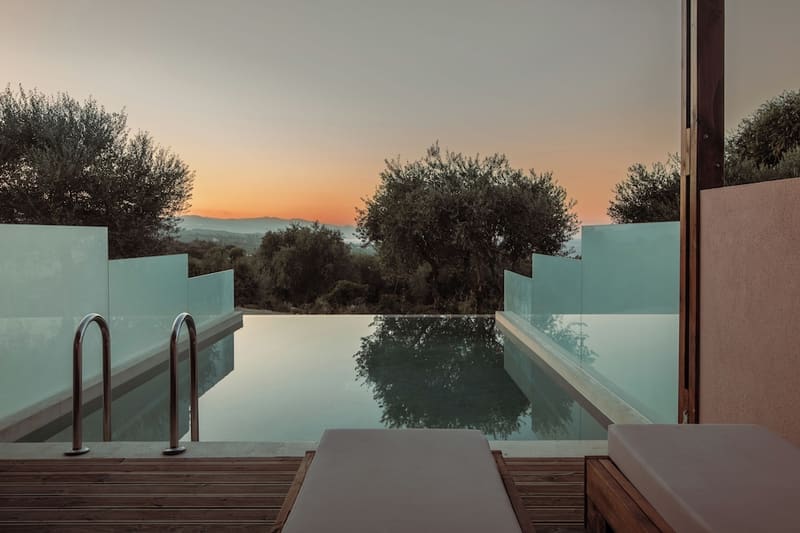 Private hot tub at Elegance Luxury Executive Suites - Adults Only, Zakynthos, photo 4