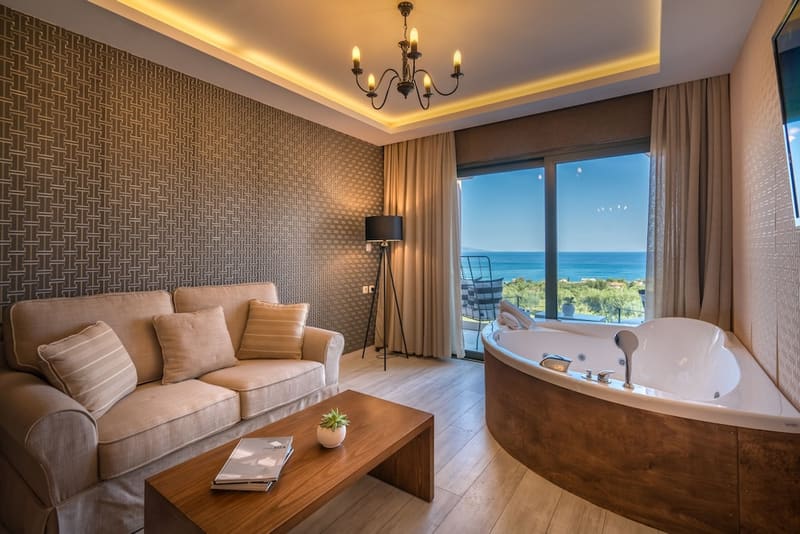 Private hot tub at Elegance Luxury Executive Suites - Adults Only, Zakynthos