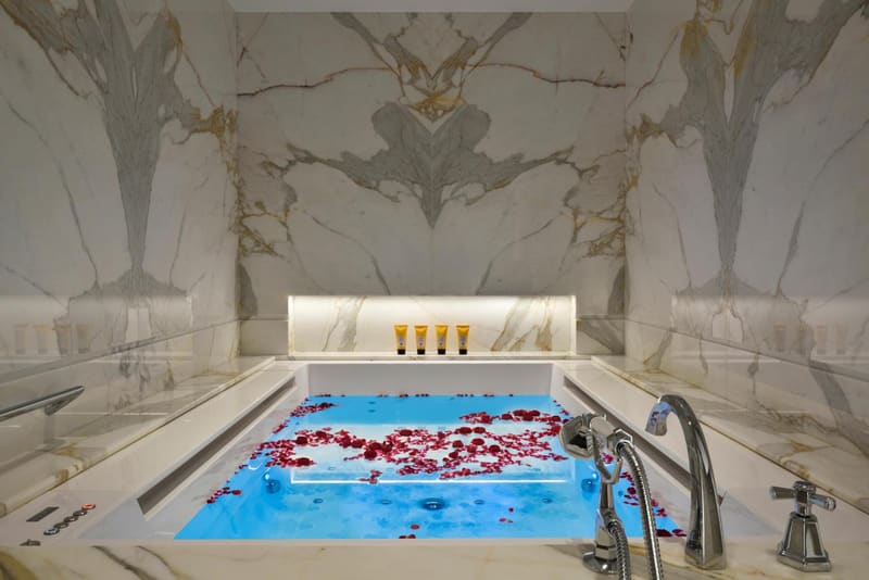 Private jacuzzi at Hotel Splendide Royal - The Leading Hotels of the World, Rome