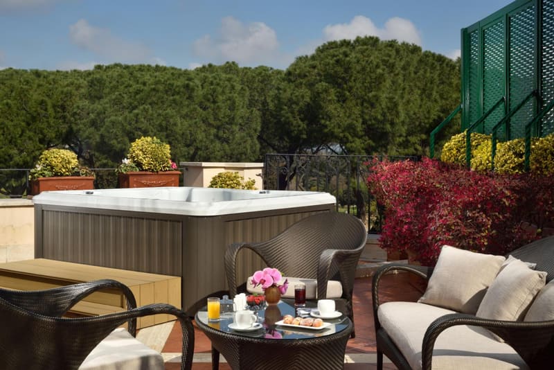 Private jacuzzi at Hotel Splendide Royal - The Leading Hotels of the World, Rome — photo 5