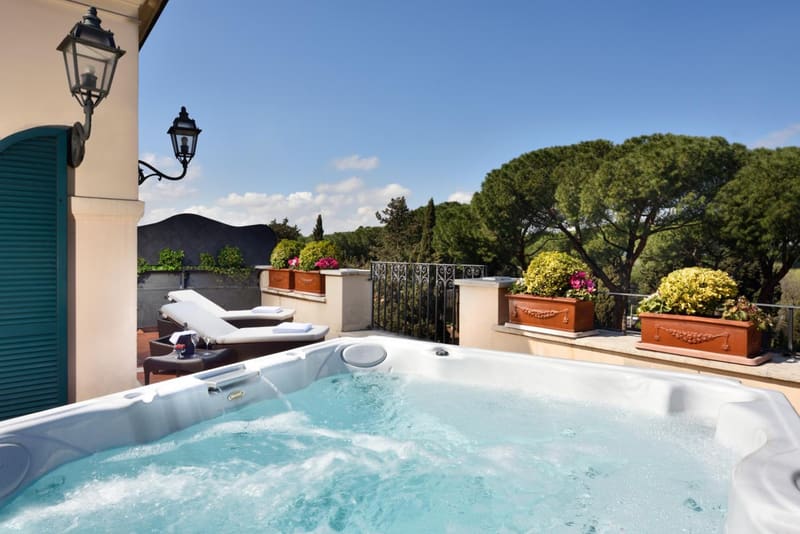 Private hot tub at Hotel Splendide Royal - The Leading Hotels of the World, Rome, photo 3