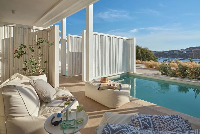 Private hot tub at Once in Mykonos - Designed for Adults, Mykonos — photo 5