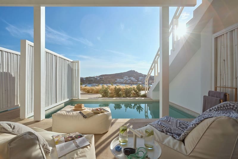Private hot tub at Once in Mykonos - Designed for Adults, Mykonos — photo 6