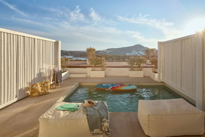 Private hot tub at Once in Mykonos - Designed for Adults, Mykonos — photo 3