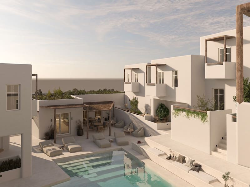 Private hot tub at Mazee Paros, Paros — photo 4
