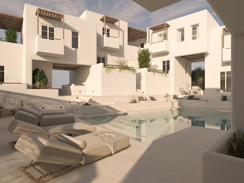 Private hot tub at Mazee Paros, Paros, photo 6
