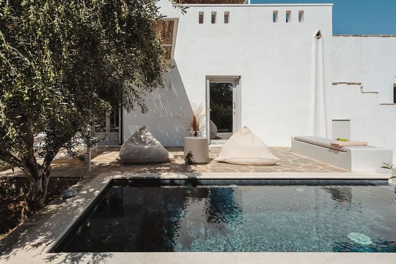 Private plunge pool at Ostria Inn, Naxos, photo 6