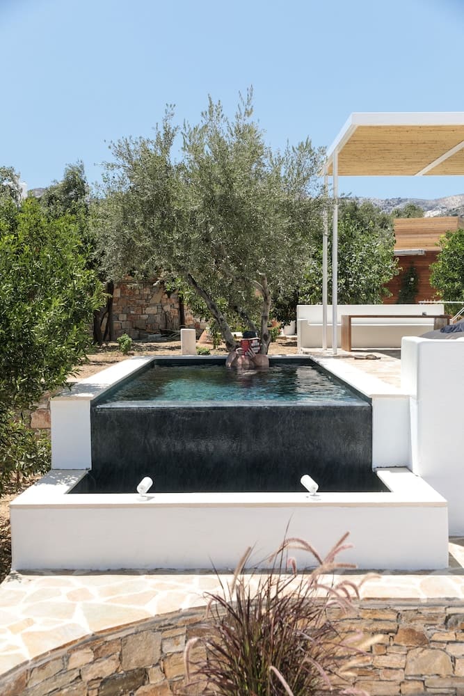 Private plunge pool at Ostria Inn, Naxos, photo 5
