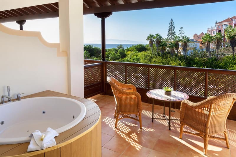 Private hot tub at Gran Tacande Wellness & Relax Costa Adeje, Adeje