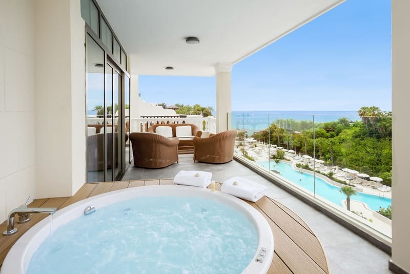 Private hot tub at Gran Tacande Wellness & Relax Costa Adeje, Adeje — photo 5
