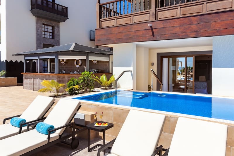 Private hot tub at Gran Tacande Wellness & Relax Costa Adeje, Adeje — photo 4